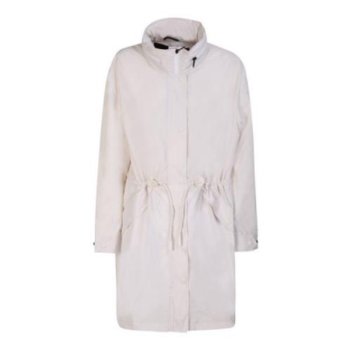 Elegante Crèmekleurige Trenchcoat Moose Knuckles , White , Dames