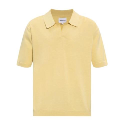 ‘Leif’ poloshirt Norse Projects , Yellow , Heren