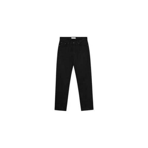 Tim Pants Knowledge Cotton Apparel , Black , Heren