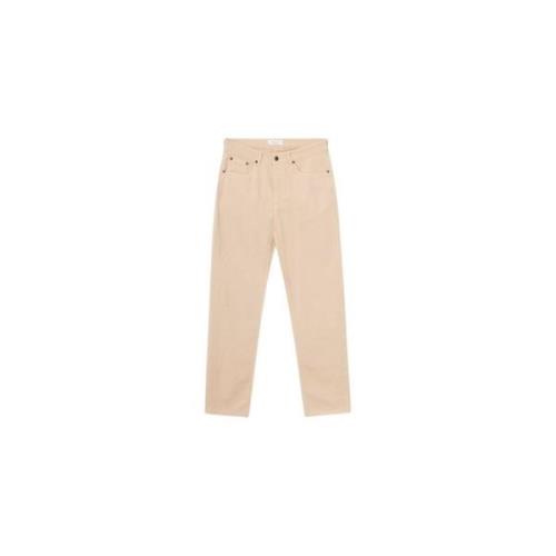Trousers Knowledge Cotton Apparel , Beige , Heren