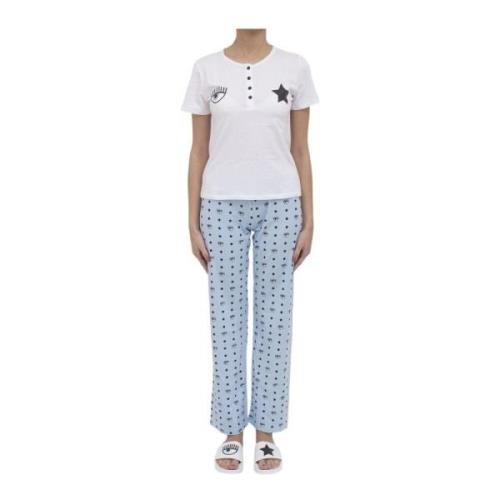 Pyjama Chiara Ferragni Collection , White , Dames