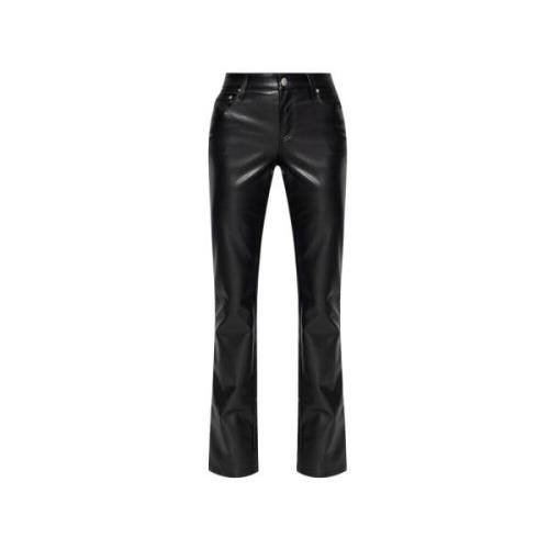 Leather Trousers Misbhv , Black , Dames