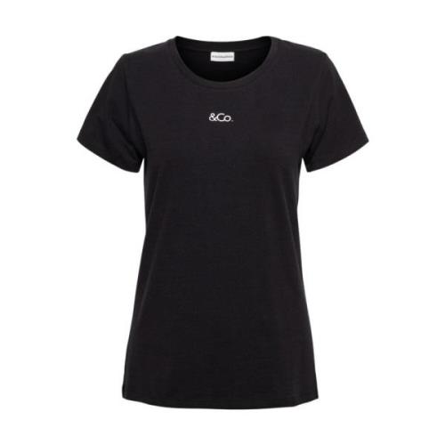T-shirt &Co Woman , Black , Dames