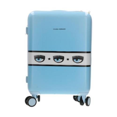 Suitcases Chiara Ferragni Collection , Blue , Dames