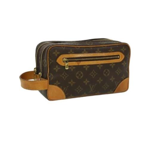 Pre-owned Canvas louis-vuitton-bags Louis Vuitton Vintage , Brown , Da...