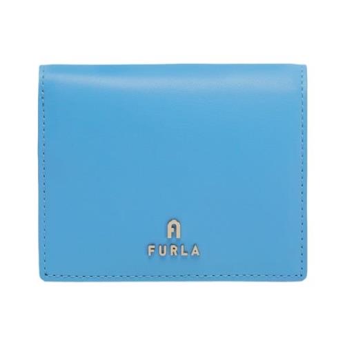 Portemonnee/kaarthouder Furla , Blue , Dames