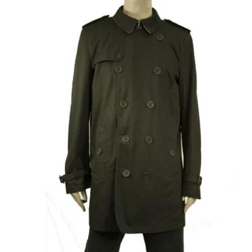Tweedehands jas Burberry Vintage , Black , Dames