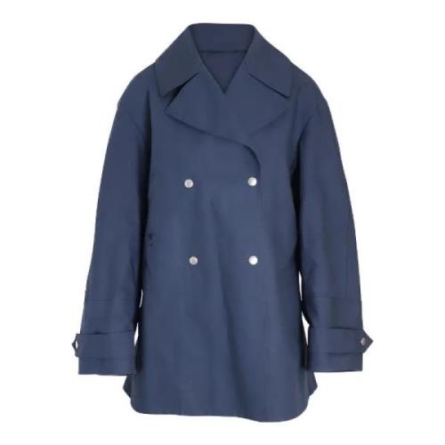 Pre-owned Cotton outerwear Dior Vintage , Blue , Dames