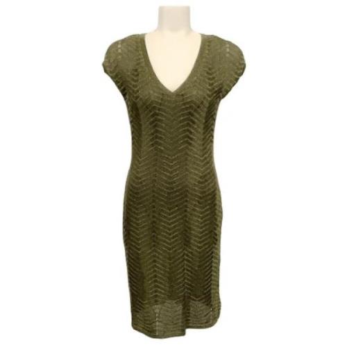 Pre-owned Fabric dresses Missoni Pre-owned , Green , Dames