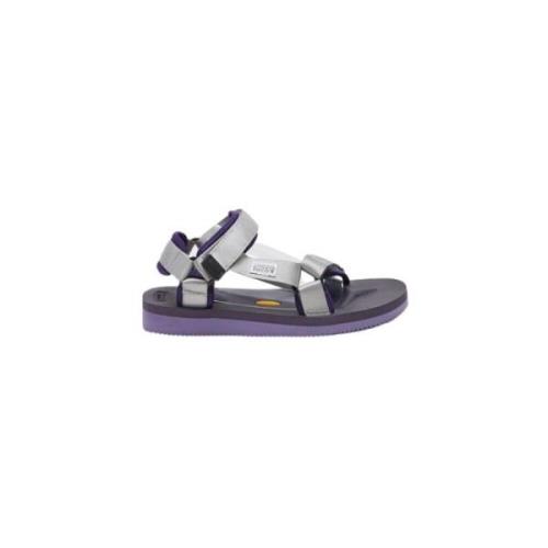 Platte Sandalen Depa V-2 Suicoke , Gray , Dames