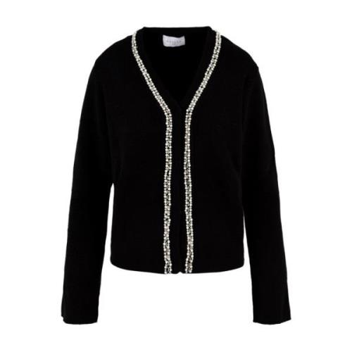 Zwarte Gaelle Cardigan Gaëlle Paris , Black , Dames