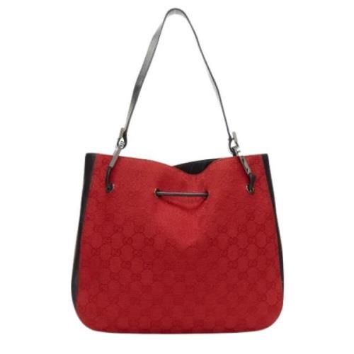 Pre-owned Fabric gucci-bags Gucci Vintage , Red , Dames