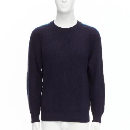 Pre-owned Wool tops Louis Vuitton Vintage , Blue , Dames