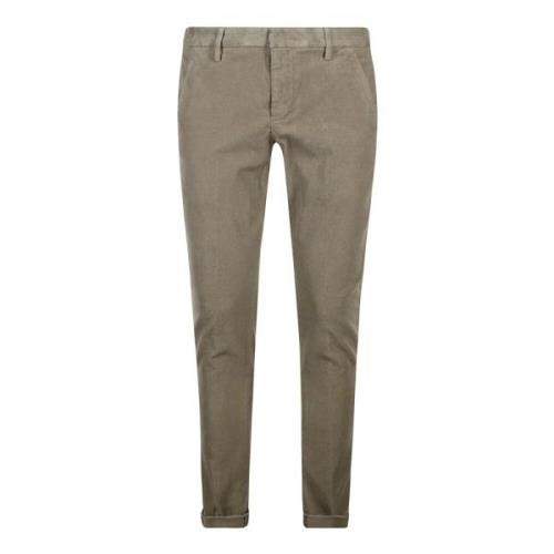 Gaubert Slim Chino Broek Dondup , Beige , Heren