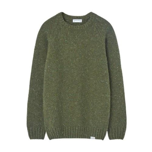 Groene Gestructureerde Sweaters Edmmond Studios , Green , Heren