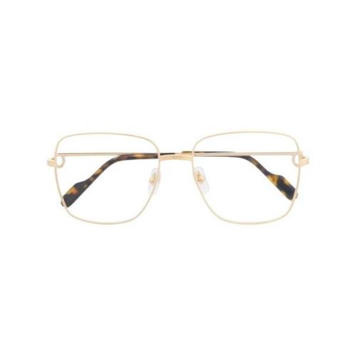 Gouden Optisch Montuur, Dagelijks Essentieel Cartier , Yellow , Dames