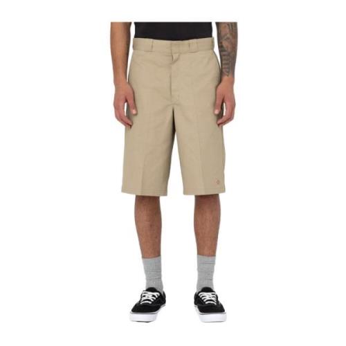 Stijlvolle Bermuda Shorts voor Heren Dickies , Beige , Heren