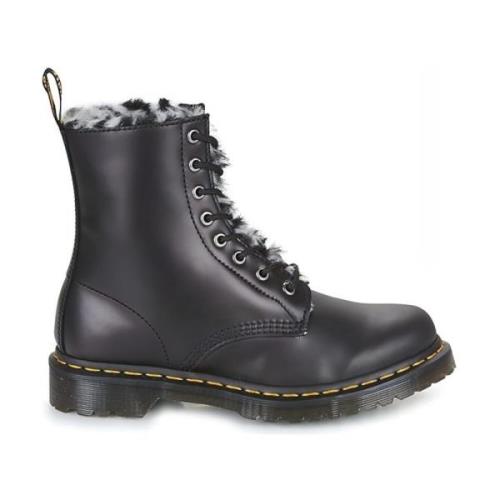 Serena Originals Enkellaarsjes Dr. Martens , Black , Dames