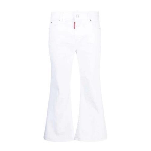 Witte Jeans voor Heren Dsquared2 , White , Dames