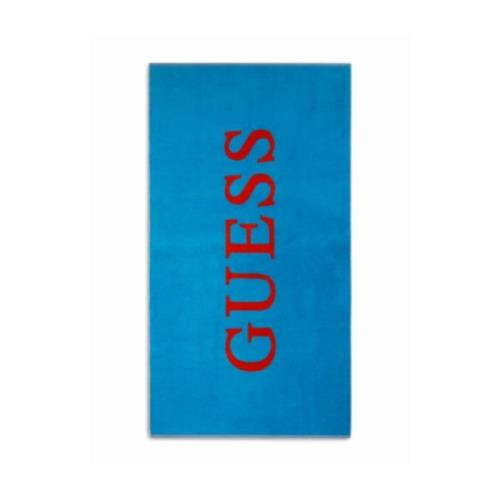 Towels Guess , Blue , Unisex