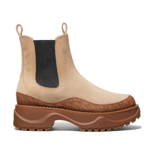 Bruine Enkellaars voor Dames Michael Kors , Brown , Dames