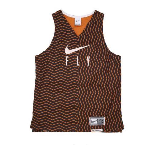 Basketball Tank Top Standard Issue Shirt Nike , Brown , Dames