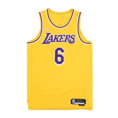 LeBron James NBA Authentiek Jersey Nike , Yellow , Heren