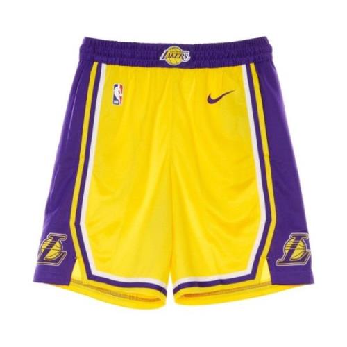 NBA Swingman Basketbalshorts Nike , Yellow , Heren