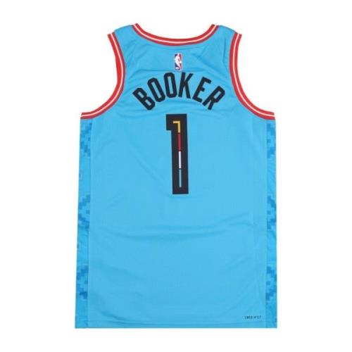 NBA City Edition Devin Booker Jersey Nike , Blue , Heren