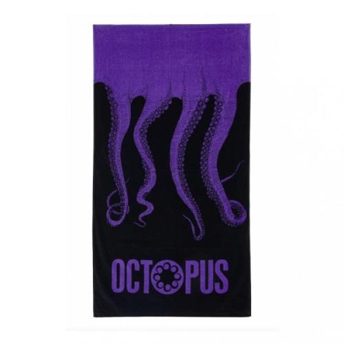 Towels Octopus , Black , Heren