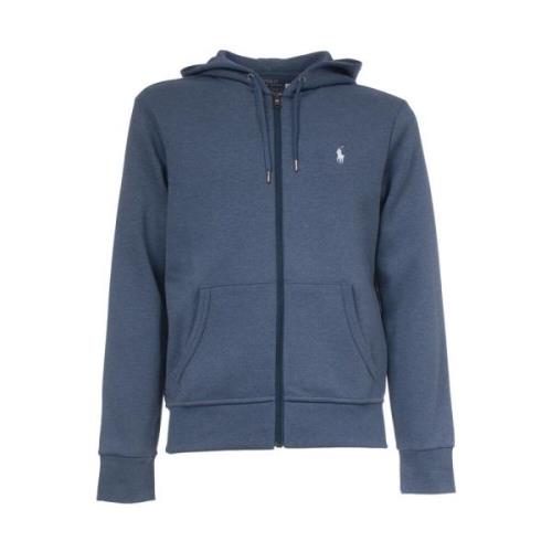 Hoodie met rits Polo Ralph Lauren , Blue , Heren