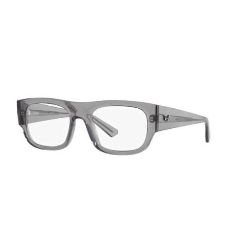 Stijlvolle Transparante Grijze Brillenmontuur Ray-Ban , Gray , Heren