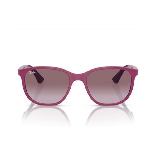 Vierkante zonnebril voor kinderen in fuchsia en paars verloop Ray-Ban ...