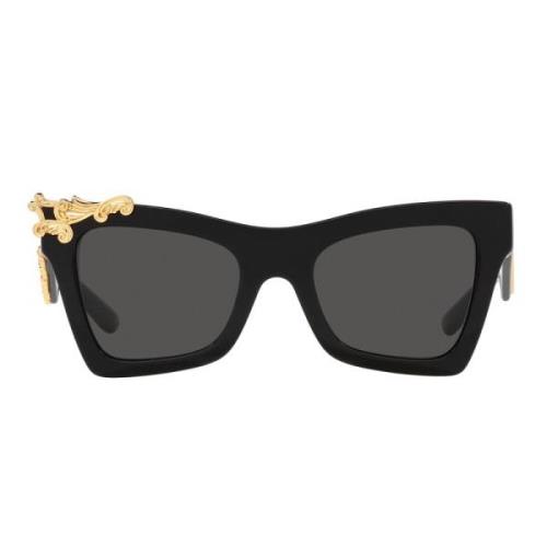 DolceGabbana Dg4434 Zonnebril Dolce & Gabbana , Black , Unisex