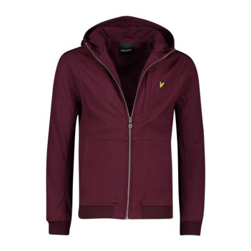 Rode Winterjas met Rits Lyle & Scott , Red , Heren