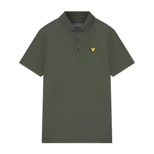 Golf Tech Polo Shirt Lyle & Scott , Green , Heren