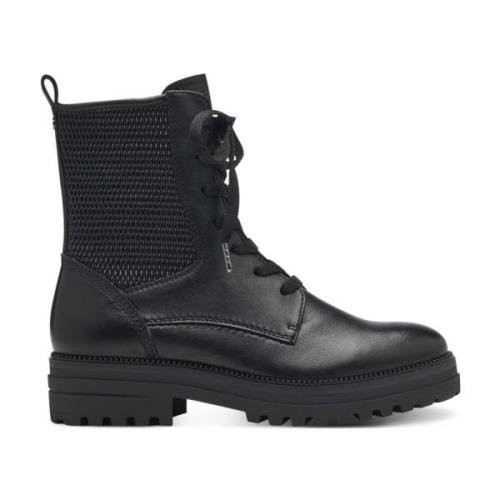 Zwarte Gesloten Booties Tamaris , Black , Dames