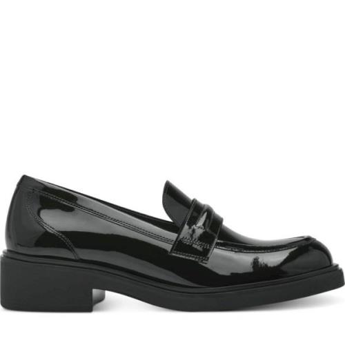 Zwarte Elegante Gesloten Loafers Tamaris , Black , Dames