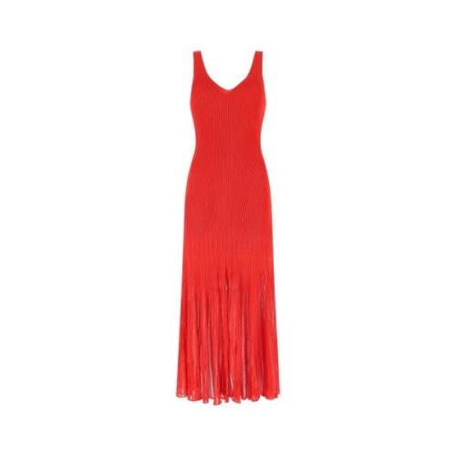 Gebreide jurk Alexander McQueen , Red , Dames
