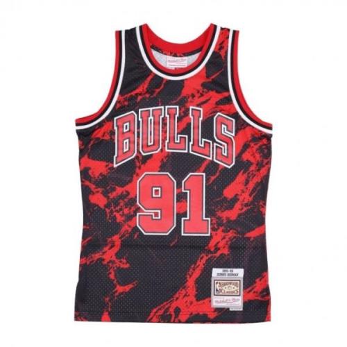 Basketball jersey NBA Team Marble Swingman Hardwood Classics no 91 Den...