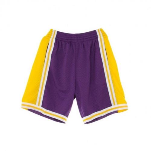 Training shorts Mitchell & Ness , Purple , Heren