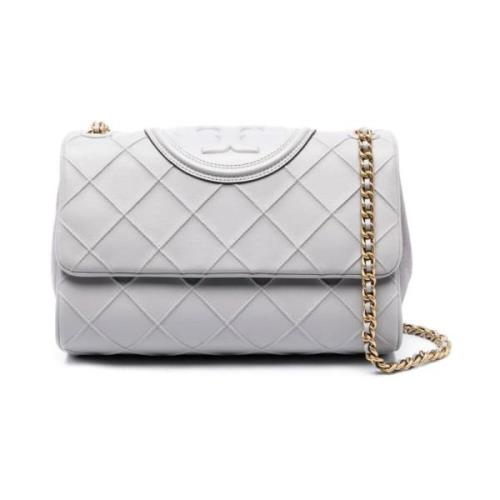 Zachte Convertibele Tas Tory Burch , Gray , Dames