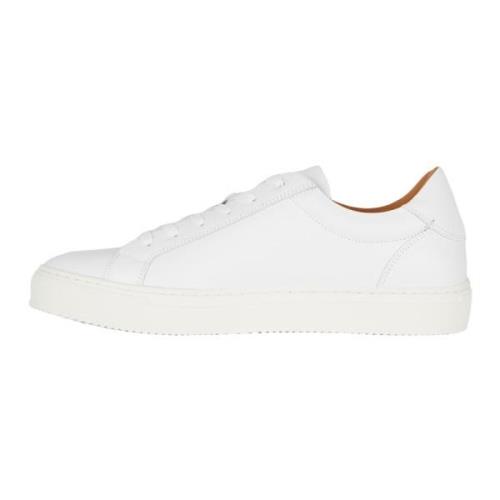 Leren Trainers Boggi Milano , White , Heren