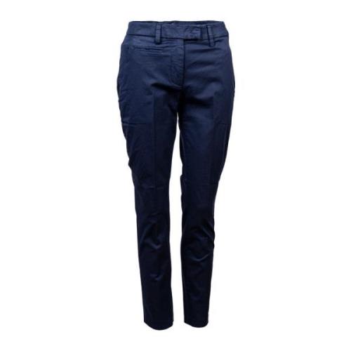 Chino Broek Dondup , Blue , Dames