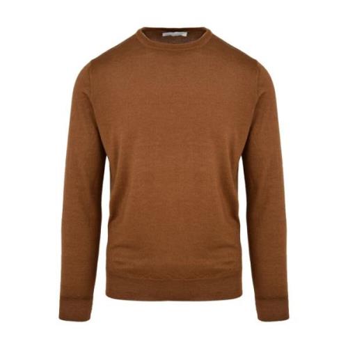 Y26102 040 Rame Sweaters Filippo De Laurentiis , Brown , Heren