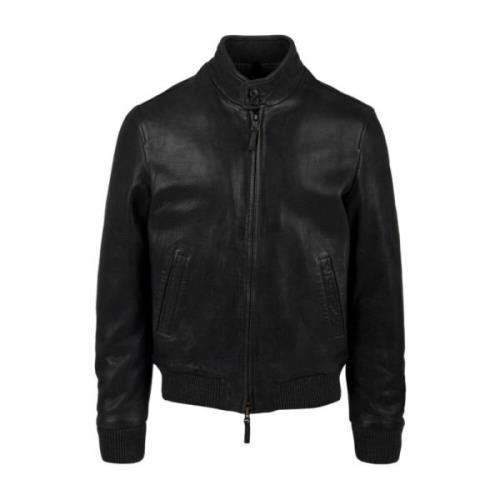 Stijlvolle Leren Jassen The Jack Leathers , Black , Heren