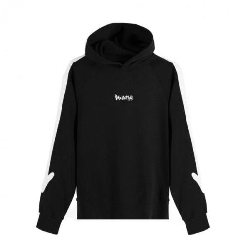 Hoodie Disclaimer , Black , Heren