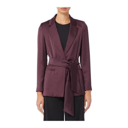 Polyester Jas Emme DI Marella , Red , Dames