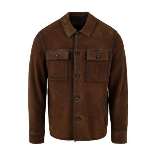 Copenaghen J24 Bruin Leren Jas The Jack Leathers , Brown , Heren