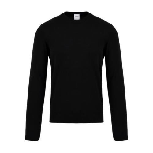 Zwarte Sweaters voor Heren Aspesi , Black , Heren
